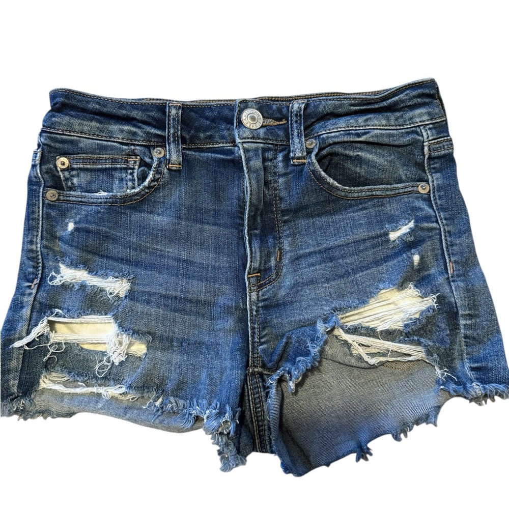 High rise shorts